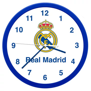 Real Madrid Emblem falióra 25 cm Real Madrid Emblem falióra 25 cm