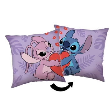 Disney Lilo és Stitch, A csillagkutya Kiss párna, díszpárna 40x40cm