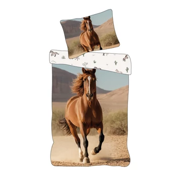Lovas Mustang ágyneműhuzat 140×200cm, 70×90 cm Lovas Mustang ágyneműhuzat 140×200cm, 70×90 cm