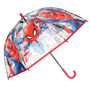 Pókember Web Power gyerek átlátszó esernyő Ø72 cm Pókember Web Power gyerek átlátszó esernyő Ø72 cm