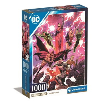 Az Igazság Ligája Defenders 1000 db-os Compact puzzle Clementoni Az Igazság Ligája Defenders 1000 db-os Compact puzzle Clementoni