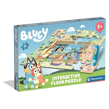 Bluey Playtime interaktív 24 db-os puzzle Clementoni Bluey Playtime interaktív 24 db-os puzzle Clementoni