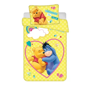 Disney Micimackó Smile gyerek, ovis ágyneműhuzat 100×135 cm, 40×60 cm Disney Micimackó Smile gyerek, ovis ágyneműhuzat 100×135 cm, 40×60 cm