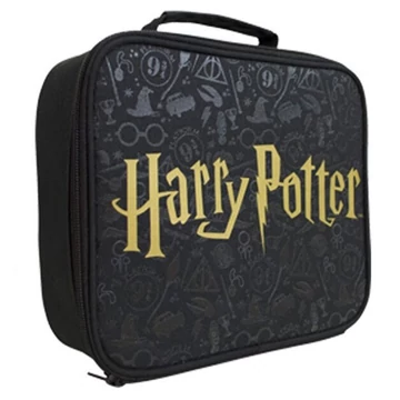 Harry Potter Black thermo uzsonnás táska, hűtőtáska 23 cm Harry Potter Black thermo uzsonnás táska, hűtőtáska 23 cm
