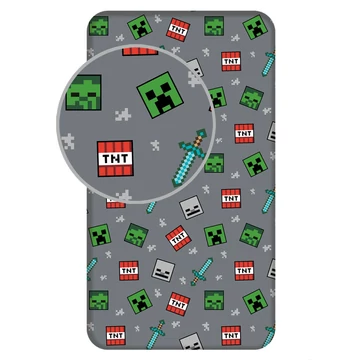 Minecraft We Got This gumis lepedő 90x200 cm Minecraft We Got This gumis lepedő 90x200 cm