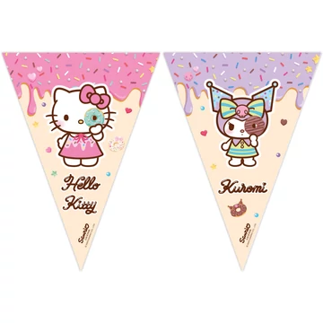Hello Kitty Kuromi zászlófüzér FSC 2,3 m