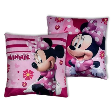 Disney Minnie Lovely párna, díszpárna 38x38 cm Velúr
