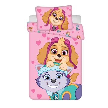 Mancs Őrjárat Girls Friends gyerek, ovis ágyneműhuzat 100×135cm, 40×60 cm