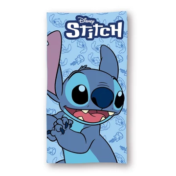 Disney Lilo és Stitch, A csillagkutya Big Smile fürdőlepedő, strand törölköző 70x140cm (Fast Dry)