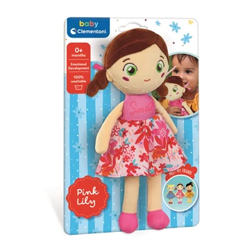Plüss baba Pink Lily Clementoni