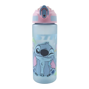 Disney Lilo és Stitch, A csillagkutya Alien 626 műanyag matt szívószálas kulacs 600 ml