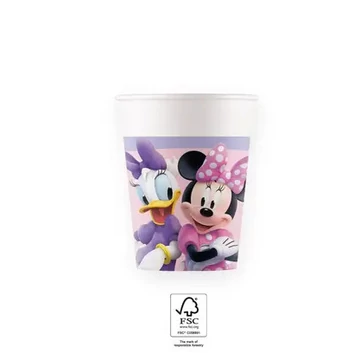 Disney Minnie Junior papír pohár 8 db-os 200 ml FSC Disney Minnie Junior papír pohár 8 db-os 200 ml FSC