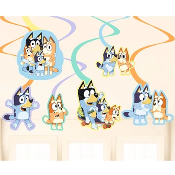 Bluey Joke szalag dekoráció 6 db-os szett Bluey Joke szalag dekoráció 6 db-os szett