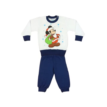 Disney Mickey Mikulás fiú pizsama Karácsony (méret: 80-110) Disney Mickey Mikulás fiú pizsama Karácsony (méret: 80-110)