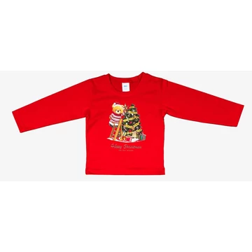 Karácsonyi hosszú ujjú póló