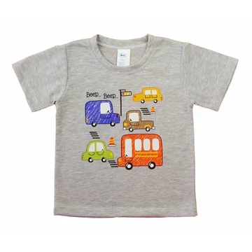 Rövid ujjú póló, Autós mintával