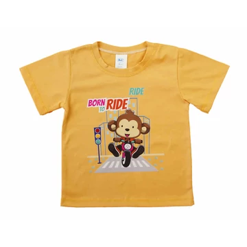 Rövid ujjú póló, Majmos mintával