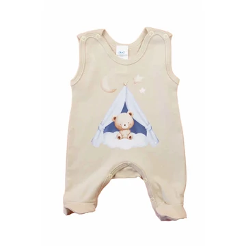 Ujjatlan pamut rugdalózó Macis mintával