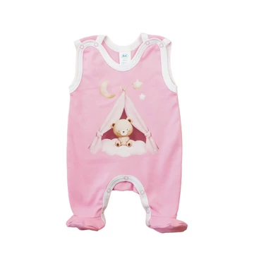 Ujjatlan pamut rugdalózó Macis mintával