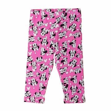 3/4-es kislány leggings Minnie egér mintával 3/4-es kislány leggings Minnie egér mintával