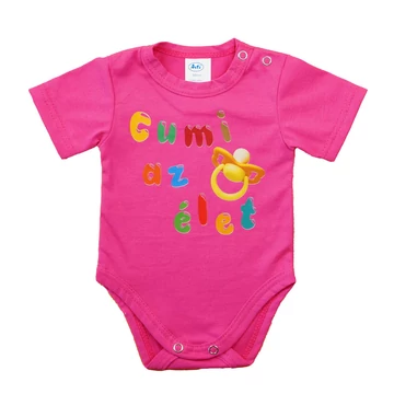 Feliratos rövid ujjú baba body Feliratos rövid ujjú baba body