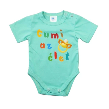 Feliratos rövid ujjú baba body Feliratos rövid ujjú baba body