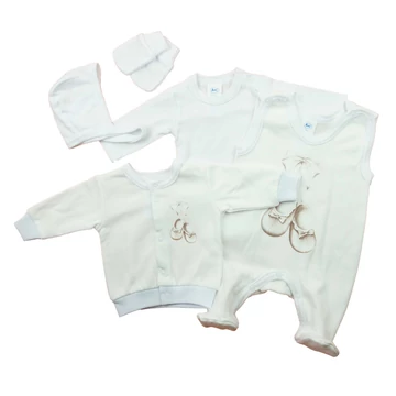 5 részes baba szett – belül bolyhos anyagból - Cipős mintával