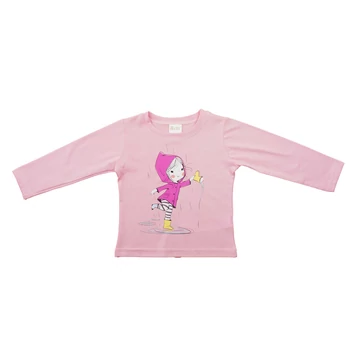 Hosszú ujjú lány póló – Kislány mintával
