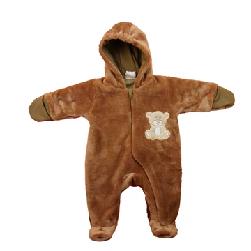 Kapucnis bélelt wellsoft baba overál Maci mintával