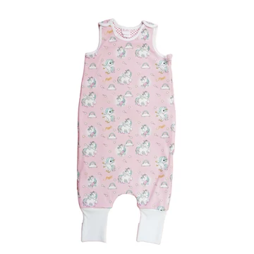 Ujjatlan tipegő hálózsák, Unikornis mintával - 2 TOG