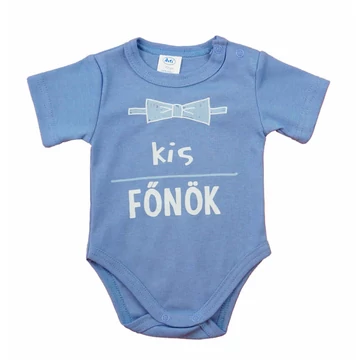 Rövid ujjú bébi kombidressz