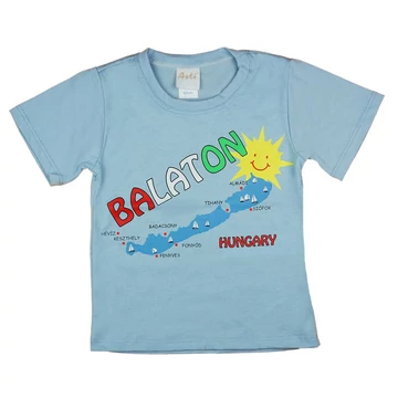 Baba, gyerek feliratos "Balaton" rövid ujjú póló