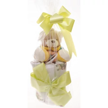 311425 Pelenkatorta harmónika zenélő macival