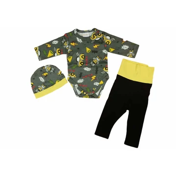 3 részes  kisfiú szett Batman mintával 3 részes  kisfiú szett Batman mintával