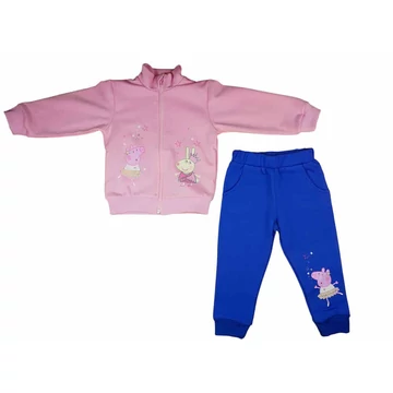 Belül bolyhos kislány szabadidő szett Peppa malac mintával Belül bolyhos kislány szabadidő szett Peppa malac mintával