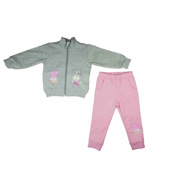 Belül bolyhos kislány szabadidő szett Peppa malac mintával Belül bolyhos kislány szabadidő szett Peppa malac mintával