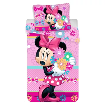 Disney Minnie Bouquet ágyneműhuzat 140×200cm, 70×90 cm Disney Minnie Bouquet ágyneműhuzat 140×200cm, 70×90 cm