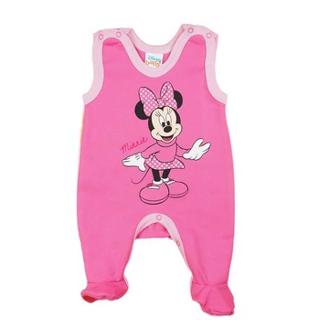 Belül bolyhos ujjatlan rugdalózó Minnie egér mintával Belül bolyhos ujjatlan rugdalózó Minnie egér mintával