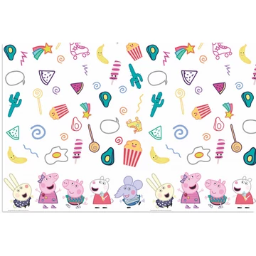 Peppa malac Messy Play műanyag asztalterítő 120x180 cm Peppa malac Messy Play műanyag asztalterítő 120x180 cm