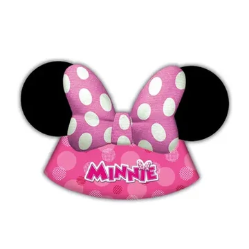 Disney Minnie Junior parti kalap, csákó 6 db-os