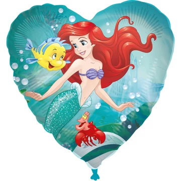 Disney Hercegnők, Ariel Curious fólia lufi 46 cm Disney Hercegnők, Ariel Curious fólia lufi 46 cm