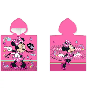 Disney Minnie BFF strand törölköző poncsó 50x100 cm Disney Minnie BFF strand törölköző poncsó 50x100 cm