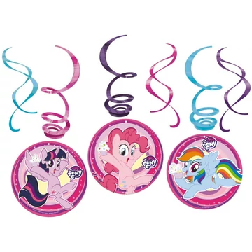 Én kicsi pónim Rainbow Sparkle szalag dekoráció 6 db-os szett Én kicsi pónim Rainbow Sparkle szalag dekoráció 6 db-os szett