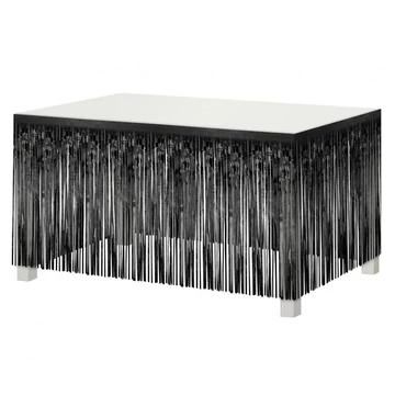 B&C Black, Fekete asztali dekoráció 300 cm B&C Black, Fekete asztali dekoráció 300 cm