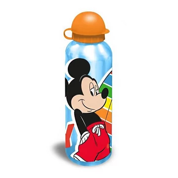 Disney Mickey Rainbow alumínium kulacs ivókupakkal 500 ml Disney Mickey Rainbow alumínium kulacs ivókupakkal 500 ml