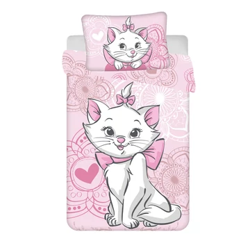 Disney Marie Aristocat gyerek, ovis ágyneműhuzat 100×135 cm, 40×60 cm Disney Marie Aristocat gyerek, ovis ágyneműhuzat 100×135 cm, 40×60 cm