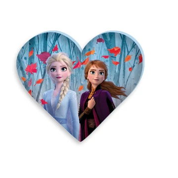 Disney Jégvarázs Leaf formapárna, díszpárna 35x30 cm Velúr Disney Jégvarázs Leaf formapárna, díszpárna 35x30 cm Velúr