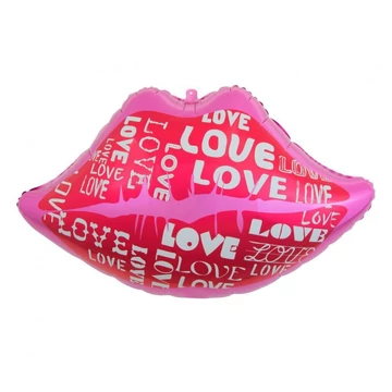 Szerelem Lips fólia lufi 62 cm Szerelem Lips fólia lufi 62 cm