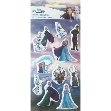 Disney Jégvarázs Glamor pufi szivacs matrica szett Disney Jégvarázs Glamor pufi szivacs matrica szett