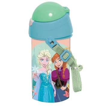 Disney Jégvarázs Together műanyag szívószálas kulacs akasztóval 500 ml Disney Jégvarázs Together műanyag szívószálas kulacs akasztóval 500 ml